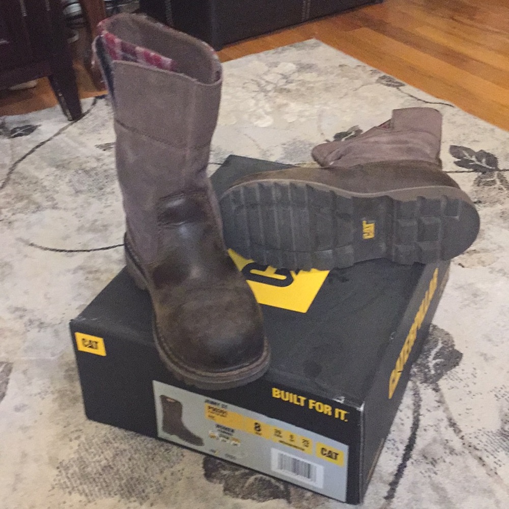 Women's CAT Jenny steel toe boots